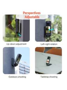 [Insta 360 Magnetic Bracket] Insta 360 X3/X4/X5 Magnetic Bracket | Compatible With Action And Sports Cameras