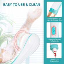 Automatic Electric Shower Brush, Back Scrubber Cleaner, Powerful Exfoliating And Cleaning Machine