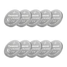 Panasonic CR2450 Battery 3V Lithium Button Cell 700mAh CR 2450 5029LC DL2450 BR2450 Cell Coin Battery For Watch Toys - CR2450 - 查看 11