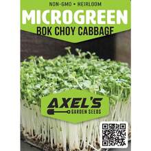 Seeds RareGift 500Pcs Bok Choy Cabbage MICROGREEN Seeds Non-GMO Heirloom Seeds For Sprouting - 4 Ounces - View 4