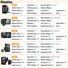 BAFANG 750W EBike Conversion Kit - Rear Hub Motor Drive For 20" 26" Snow/Beach Fat Bike - Upgrade Your MTB Cruiser Foldable Bike - Màn hình 26 inch K5351 - Xem 5