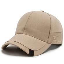 Gorras de béisbol sólidas para hombres Gorra de algodón al aire libre Gorras de hueso CasquetteHomme Trucker Hats AJLG - Gris Claro - Ver 6