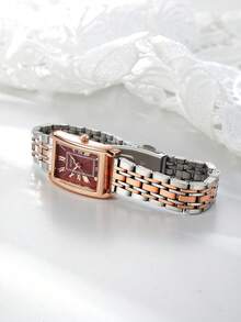 1pc Women's Casual Versatile Fashion Quartz Watch, Suitable For Daily Wear