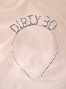 Headbands ,Hair Band ,Diadema ,Hair Hoop - Silver - View 7