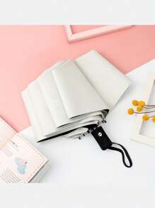 1 pieza Paraguas automático súper grande de 24 huesos, a prueba de tormentas - Paraguas de fibra de 24 huesos, paraguas antitormenta, apertura y cierre de un solo clic, apto para sol y lluvia, portátil, impermeable, plegable resistente a la lluvia, adecuado para negocios, actividades al aire libre y uso diario