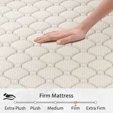 12-Inch Memory Foam Hybrid Mattress, Featuring Individually Wrapped Coils, Medium Firmness, Vibration Isolation, Providing Support And Comfort. Available In Full/Queen/King Sizes, Suitable For Furniture And Home Decor, Mattress.