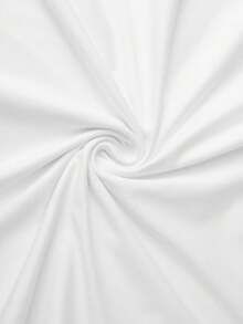 Made In Japan, Spring/Summer Cotton, Round Neck, Loose Fit, Versatile, Simple, English Print Short-Sleeve T-Shirt - White - View 5