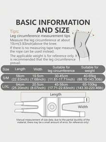 AOLIKES 1pc Knee Brace With Side Stabilizers & Patella Gel Pads For Maximum Knee Support For Men And Women - Multicolor - View 2