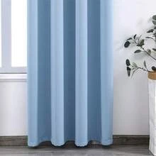 Curtains Birds Leaves Printed Doorway Curtain Room Darkening Thermal Insulated Blackout Curtains For Doors Spring - Z09 - View 2