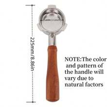 1 porta-filtro sem fundo de 54 mm compatível com máquinas Breville Barista Series e Breville de 54 mm (cesta de filtro incluída) - Multicolorido - Ver 3