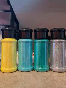 1/3 Pcs Plastic Spice Jars With Black Lids, Transparent Safe Plastic Bottles With Shaker Caps, For Storing Spices, Herbs And Seasoning Powders, Reusable Kitchen Storage Containers