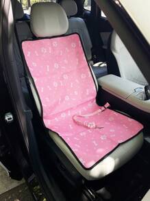 1pc Dog Car Belt Reflective Webbing Retractable Leash, Pet Cat Vehicle Travel Harness Lead