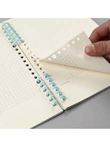 5pcs/10pcs Plastic Loose Leaf Ring Binder - Spiral Notebook Rings - 30 Holes Plastic Spiral Binding Rings - Trimmable And Durable, Suitable For Bookbinding, Notebook Accessories, Office File Backup Accessories, Document And File Organization, Student And Teacher Supplies, School Supplies,School Supplies,Back To School