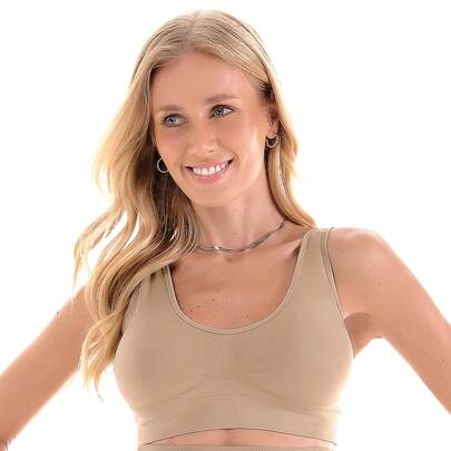 Simples    Nenhum    Casual-Confortável    Decote U