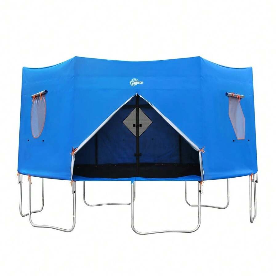 14FT Trampoline Tent, Fits For 14FT Straight Pole Round Trampoline, Trampolin...