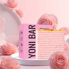 Yoni Bar Feminine Soap, Pink, 100g - PH Balanced & Nourishing Intimate Care - Pink - View 11