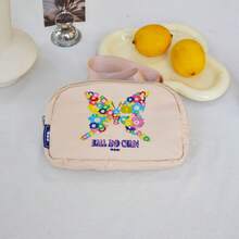 Bestickter Hüfttasche zum Laufen für Damen, leichte Handytasche, multifunktionale wasserdichte Umhängetasche für Outdoor