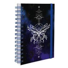 iscool Agenda Plus Hard Cover 2025 Cosmos Butterfly - Màu xanh lam - Xem 1