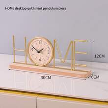 1 Piece Desktop Ornament, Suitable For Living Room, Bedroom, Entrance Hall, Wine Cabinet, TV Cabinet, Beautiful Display, Can Tell Time, A Nice Home Decoration For Living Room And Office Desktop. - Multicolor - View 9