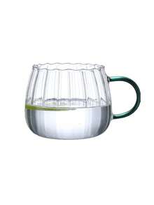 1pc New Pumpkin Shape Cold Water Pitcher, Glass High Heat Resistant Large Capacity Infuser Teapot, High-Quality Iced Tea Jug For Home Use