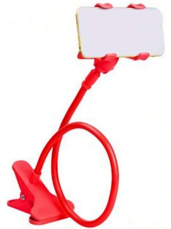 Tabletop Bed Phone Stand Long Arm Gooseneck 360 Degree Rotating Phone Desk Holder Mount Lazy Bracket Video Compatible With IPhone, Android Phone, Gift For Birthday, Family, Friends For Office, Dorm And Home Use Phone Holder Phone Stand For Bed