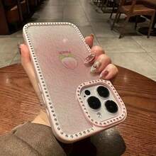 Funda para teléfono 1PC Teléfono Bling de Doble Cara, Parte Trasera Dura Suave a Prueba de Golpes, Multicapa, TPU + PC, Compatible con 16/15/14/13/12/11 Pro/Plus - transparente - Ver 4