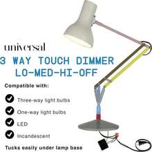 3 Way Touch Sensor Dimmer, Touch Lamp Repair Kit Control Module, Replacement Sensor, Touch Switch, 150Watt