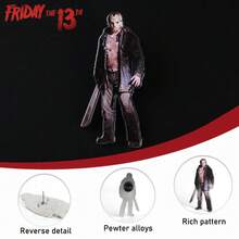 Warner Bros 官方授权恐怖电影珐琅别针套装 1/3 件 Beetlejuice Freddy Jason 胸针锌合金翻领别针适用于夹克背包衣服 DIY 装饰时尚配饰完美的日常穿着必备生日特殊场合的绝佳礼物选择高品质工艺与鲜艳的色彩和复杂的细节为您的服装增添一丝怪异的乐趣非常适合电影爱好者收藏家和经典恐怖喜剧电影的粉丝 - 彩色 - 查看 3