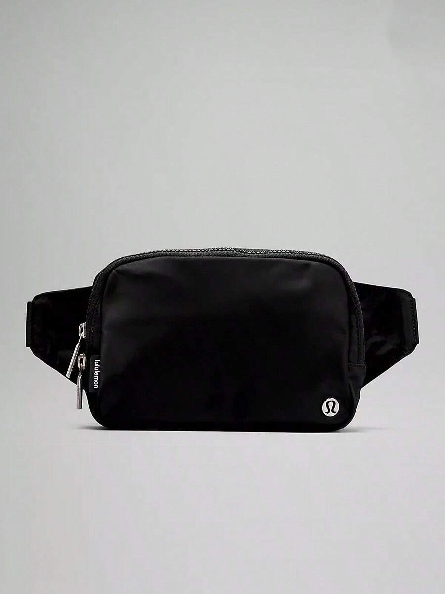 Lululemon Everywhere Belt Bag Large 2L Black-For Yoga Gym Running-Sweat-Wicking-Yoga-All Seasons Sport-Spring/Summer-Autumn/Winter-Back To School- Mother's Day Gifts-Father's Day Gift - 黑色 - 查看 1