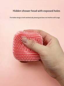 Pet Dog Bathing Brush, Cat Bathing Supplies, Silicone Massage Brush For Washing Small Dogs, All-In-One Pet Bathing Brush - View 2