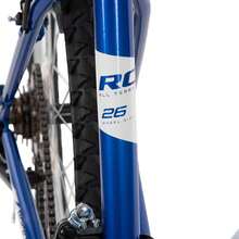 26" Rock Creek Mountain Bike, Fits Riders 5'0"+, Blue, Adult, Men's Paired With A 3-Piece Steel Crank For Superior Riding Performance. - Blue - View 2