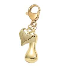 Bubble Letters Cute Necklace Pendant Bag Pendant-Lucky Crystal Pendant Paired With A Golden Heart Pendant, Alphabet Letters A-Z, Shiny Alloy Bag And Backpack Pendant-Perfect Gift For Birthdays And Special Occasions, Key Chain Ring Bag Backpack Pendant Car Pendant Gift For Ladies And Girls, Wallet And Handbag Accessories.Accessories Small Gifts For Women On Birthdays, Valentine's Day, Mother's Day - Multicolor - View 24