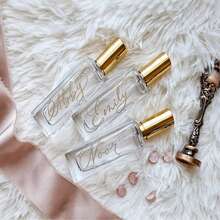 [Customized]Personalized Perfume Bottle, Bride Mother Gift, Bridesmaid Gift, Bridesmaid Invitation, Personalized Perfume, Versatile Use, Highly Decorative, Engravable, Exquisite & Elegant, Fashionable & Vintage, Unique, Customized, Personalized, Ideal Gift For Her, Girlfriend, Her, Grandparents, Anniversary, Wedding - Multicolor - View 2