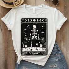 Mia De La Rta Del Tarot De Pe Muerto  Regalo Para Fitness Y Levantamiento De Pesas  Mia De Fuerza Para Levantamiento De Potencia  Ropa Para Amantes Del Gimnasio  Mia De Entreento úni4813220g Slub Cotton T-Shirt, Fabric With Unique Texture, Good Permeability, Texture Simple And Natural. Comfortable Regular Version With Oatmeal Base, Versatile And Ft. The Clothes Are Sttered With Several Pots Of D-Painted Watercolor Style Succus And All Potted Plants, Fresh Color, Fine Brushwork, As If You N Ell The Fragrance Of The Il. Designed For Urban Gardening Enthusiasts, Suitable For Taking Re Of Plants On The Balcony, Visiting The Flower Market, Or Just Quietly Enjoying Their Side Of The Green World, To Express The Love And Re For Tiny . - trắng - Xem 1
