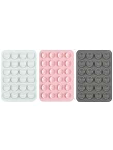 3/4 件硅胶手机粘性手柄,防滑硅胶粘性手机支架粘性手机壳支架免提手机配件支架用于自拍和视频,1/2/5/10/50/100 件,多功能手机配件,适合所有型号 - 彩色 - 查看 46