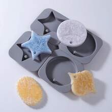 硅胶蜡香囊模具香薰空气清新剂适用于汽车壁橱浴室钥匙扣环氧铸造DIY手工艺品吊坠工艺品 - 灰色 - 查看 7