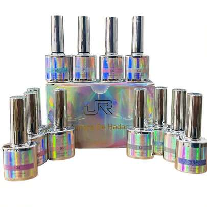 Gama De Gel Aurora De Hadas JR Con 12 Piezas