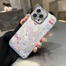 Funda para teléfono (1 unidad). Compatible con toda la serie 16/15/14/13/12/11 (13/14 Pro/15 Plus/16 Pro), esta nueva funda para teléfono con degradado de colores y tecnología IMD Laser incluye protector de lente y un diseño híbrido clásico resistente a los golpes. - Colores mixtos 1 - Ver 4