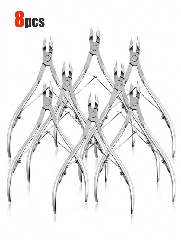 8/3/2/1pc Dead Skin Cutter Nail Cuticle Nippers Scissors Remover Professional Nail Cuticle Tool Nail Art Tool For Beauty Salon DIY Manicure Tool Accessories