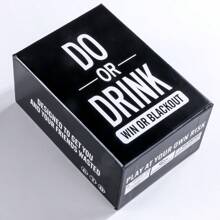 لعبة بطاقات إفعل أو اشرب، 350 قطعة لعبة شرب حفلة مناسبة للبالغين والمراهقين، لعبة رائعة الجماعية ليلة الحفلات