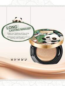 CATKIN Panda Paradise Concealer Cushion BB Cream, Breathable Moisturizing Foundation, Nourishing Skin, Creates Flawless Makeup, Suitable For Sensitive Skin, Light Coverage C01 Fair