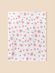 1pc Floral Pattern Infant Car Seat Cover, Dustproof