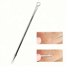 1pc Stainless Steel Blackhead Remover Tool Set - Dual-Head Blackhead Extractor Set - Fragrance-Free Acne Removal Device For Neutral Skin - Acne & Blemish Removal Tool (1 Set) Face Cleansing, Facial Brush, Storage Bag, Organizer Box, Container - Multiple Specifications - View 6