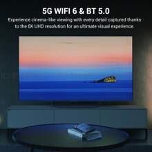 XGODY 2025 Android 13.0 Smart TV Box 5G WIFI 6K HD 128GB 4GB Media Player Quad Core UK