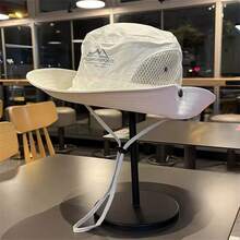 男女徒步遮阳帽，防紫外线户外牛仔帽，速干钓鱼帽，登山遮阳帽，可折叠遮阳帽，轻便透气钓鱼帽，可调节帽檐遮阳帽