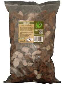 SUSTRATO DE CORTEZA DE PINO PARA ORUIDEAS PARA MACETAS Y JARDIN - Café integral - Ver 1