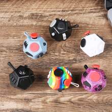 1 件 减压玩具 成人 缓解压力 缓解焦虑 注意力集中 塑料游戏 缓解压力 减压玩具 - 彩色 - 查看 10