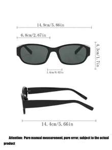 5 件方形小框眼镜，个性朋克眼镜，街拍时尚简约眼镜，单身派对、摇滚主题派对首选，情人节装饰，宾客婚礼首选，伴娘礼物，毕业典礼装饰。家居生活>节庆派对用品>派对配饰>派对眼镜