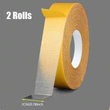 2pcs Super Sticky High-Viscosity Double-Sided Adhesive Tape Double Sided Traceless Tapes High Viscosity Cloth Base Grid Carpet Adhesive Fiber Gummed Tape Strong Sticky Strips No Trace Perfect For Carpet Leather Wall Floor Fixing