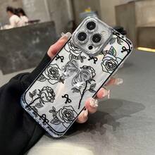 Funda para teléfono (1 unidad) Nueva funda para teléfono móvil con degradado de colores y tecnología IMD Laser, compatible con toda la serie 6/15/14/13/12/11 (13/14 Pro/15 Plus/16 Pro), con protector de lente, resistente a los golpes, diseño híbrido clásico. - Colores mixtos 1 - Ver 6